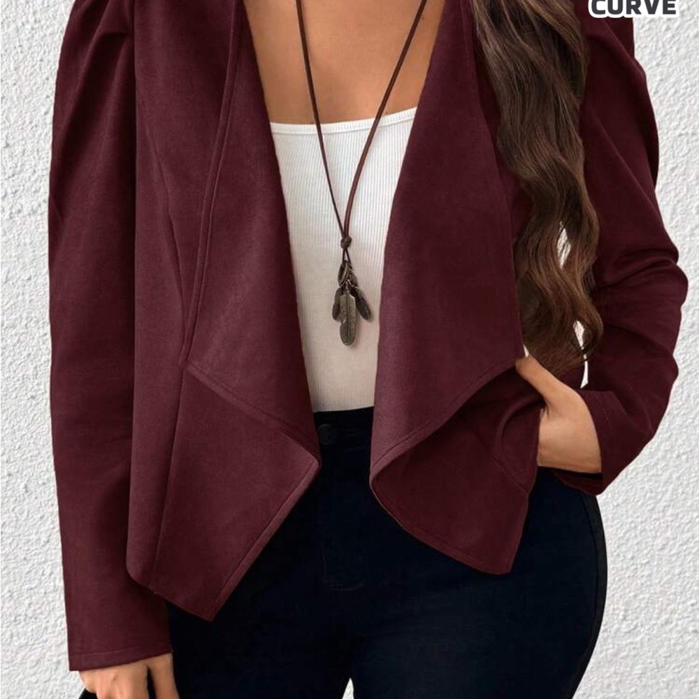 Women's Burgundy Jacket